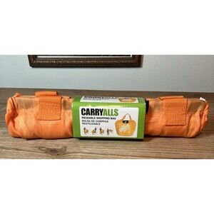 VTG Home Depot Carryalls Heavy Duty Reusable Bag Attaches To Shopping Cart NEW